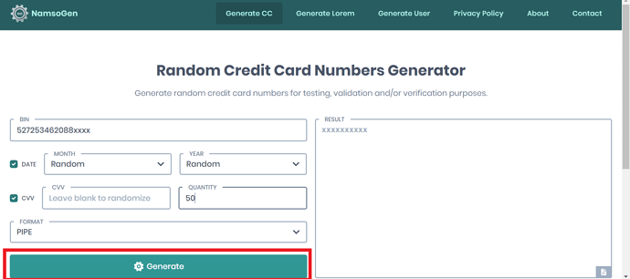 how to create a virtual credit card