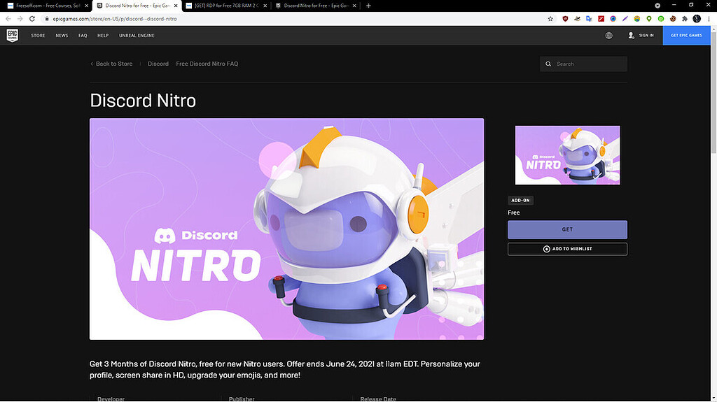 discord 3 months nitro steam