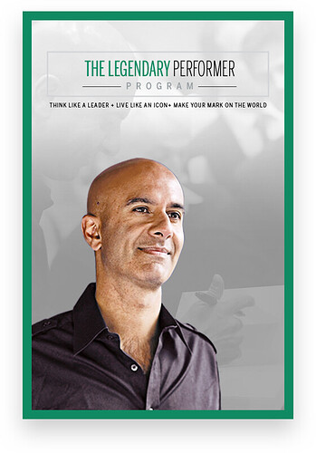 GET The Legendary Performer Program by Robin Sharma for Free