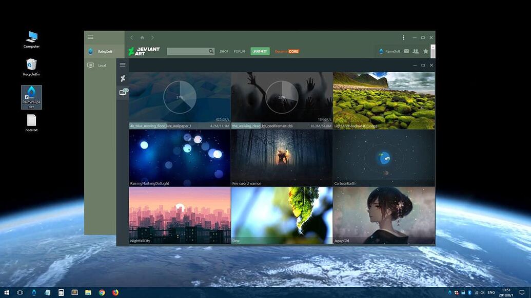 use any video live wallpaper windows 10