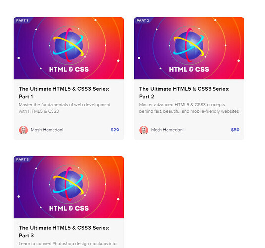 Download Code with Mosh The Ultimate HTML/CSS Mastery Series 1, 2 & 3 for FREE