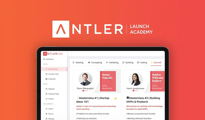 Antler Launch Academy - Guide to Launch your Own Startups & Business