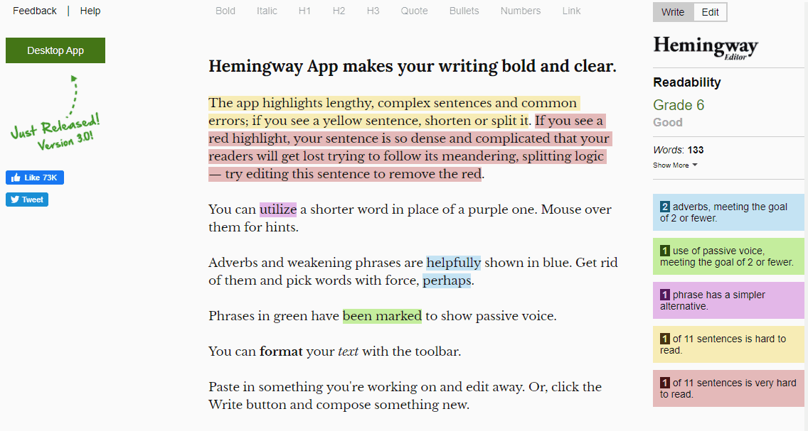 Grammarly alternative - HermingWay Editor